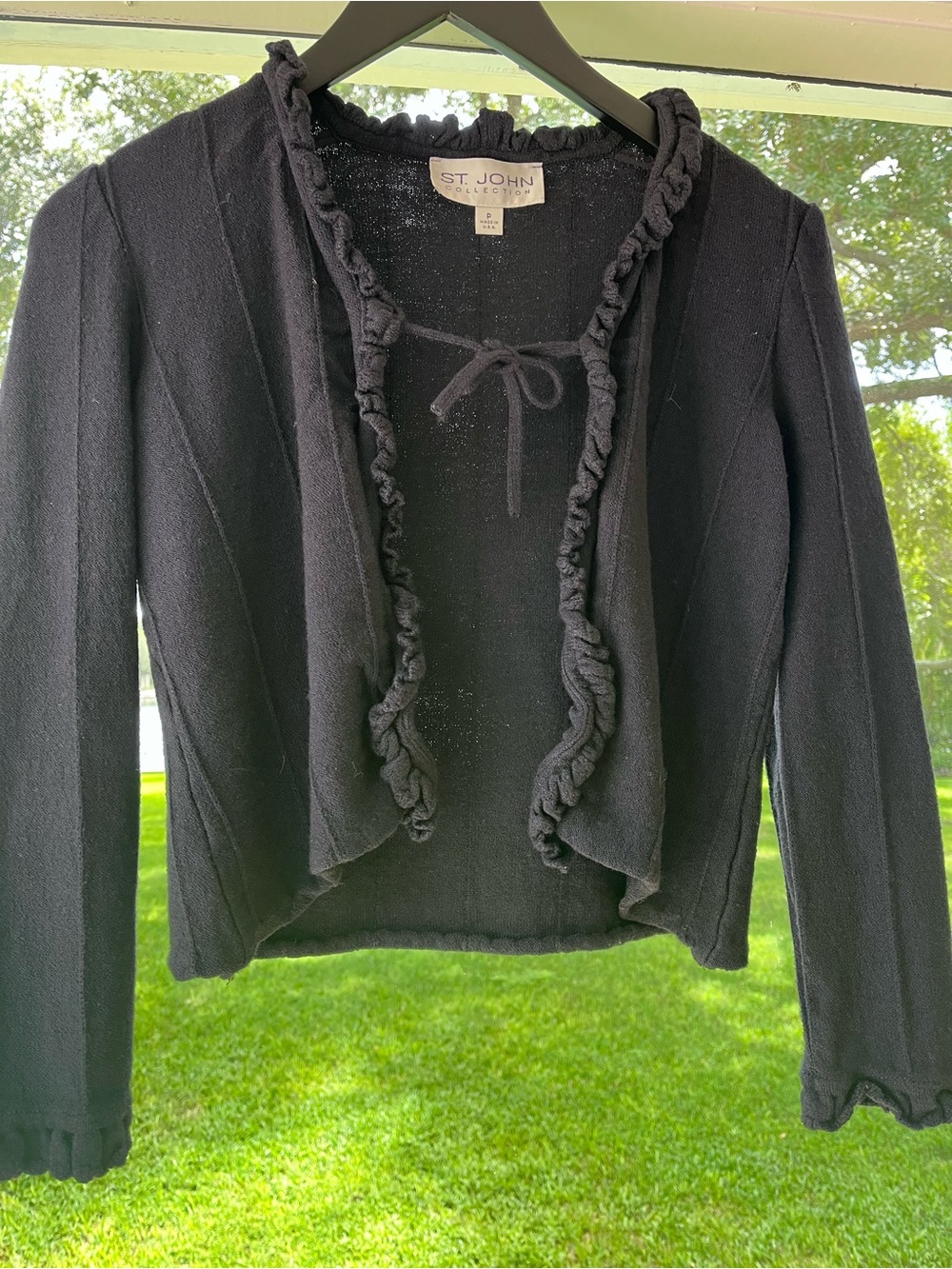 St. John Knit Cardigan size P